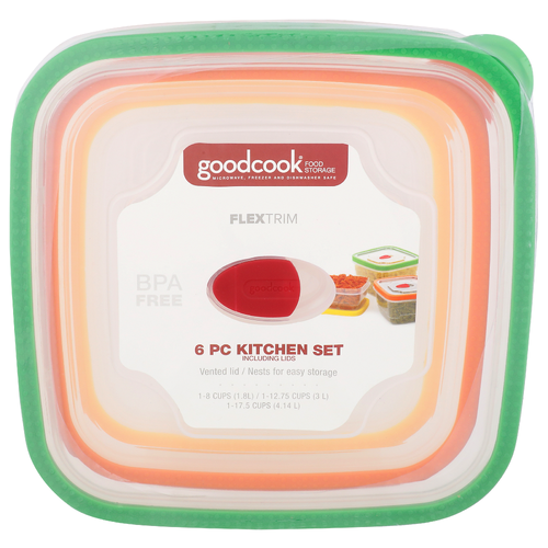 Goodcook Food Storage - 6 Count