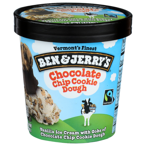 Ben & Jerry's Chocolate Chip Cookie Dough Ice Cream - 1 Pint