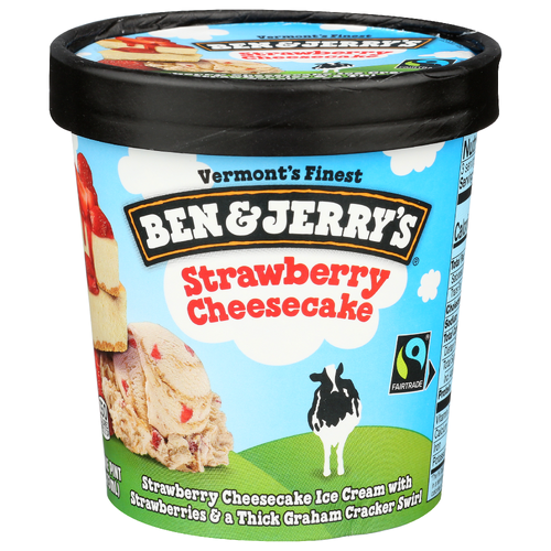 Ben & Jerry's Strawberry Cheesecake Ben & Jerrys 8 - 1 Pint