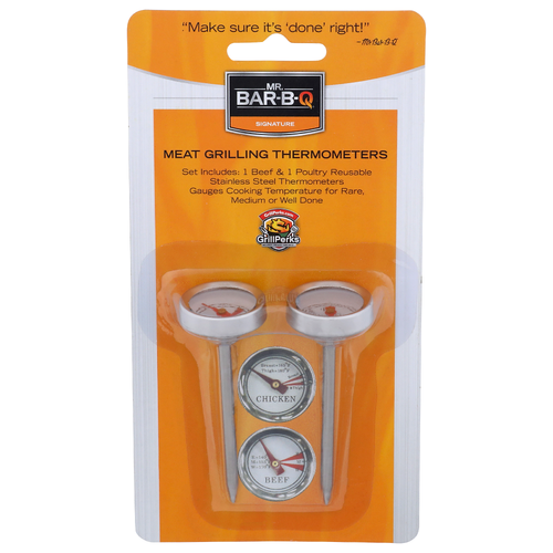 Mr. Bar-B-Q Grillperks Meat Grilling Thermometers - 1 Each