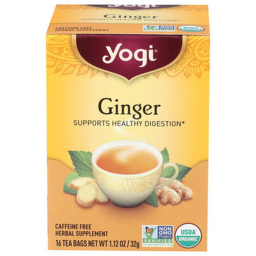 Yogitea Ginger - 0.07 Ounce - 16 Count