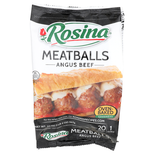 Rosina Angus Beef Meatballs - 20 Ounce