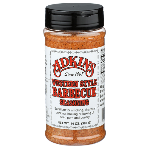 Adkins Western Style Barbecue Seasoning - 14 Ounce