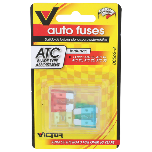 Victor Atc Blade Type Assortment Auto Fuses - 1 Each