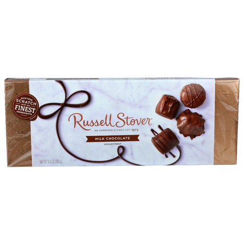 Russell Stover Milk Chocolate - 0.588 Ounce - 16 Count