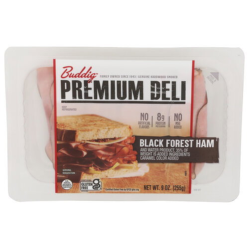 Carl Buddig Premium Deli Black Forest Ham - 9 Ounce Image 1 of 4