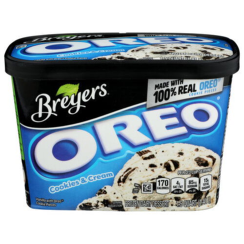 Breyers Oreo Ice Cream - 1.5 Quart