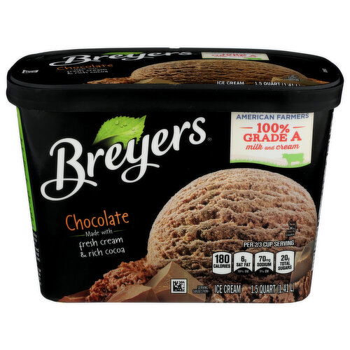 Breyers Chocolate Ice Cream - 1.5 Quart