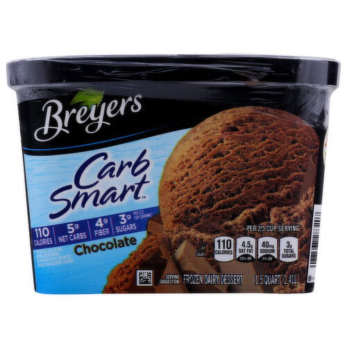 Breyers Carb Smart Chocolate - 1.5 Quart