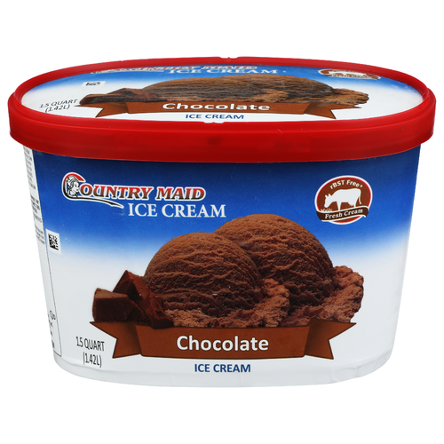 Country Maid Chocolate Ice Cream - 1.5 Quart