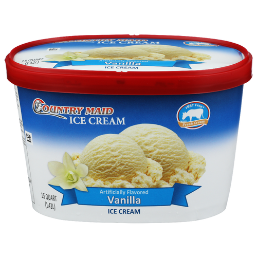 Country Maid Vanilla Ice Cream - 1.5 Quart