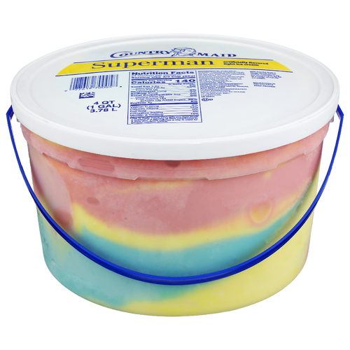Country Maid Superman Light Ice Cream - 4 Quart
