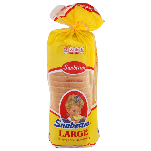 Sunbeam Large Enriched Bread - 20 Ounce