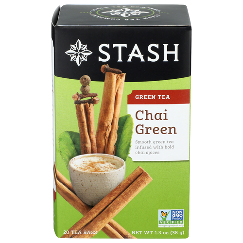 Stash Chai Green Tea - 0.065 Ounce - 20 Count