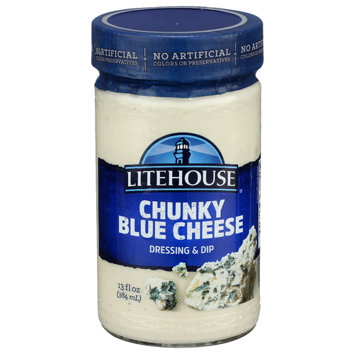 LITEHOUSE Blue Cheese Dressing & Dip Chunky Bleu - 13 Fluid Ounce