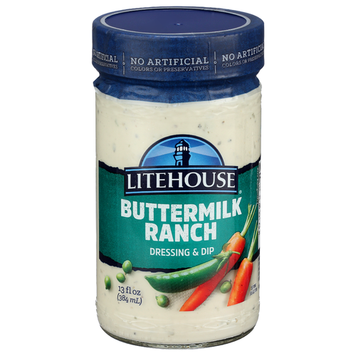 Litehouse Ranch Buttermilk Dressing & Dip - 13 Fluid Ounce