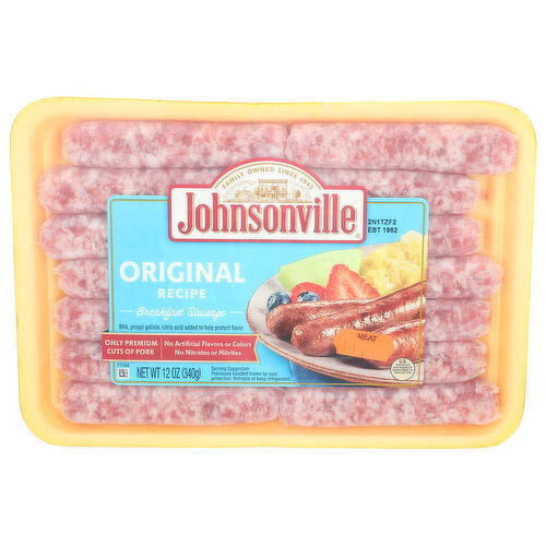 JOHNSONVILLE Original Breakfast Sausage Links - 12 Ounce