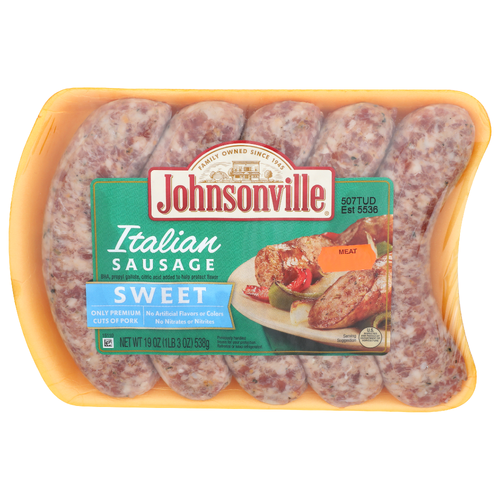 Johnsonville Sweet Italian Sausage - 19 Ounce