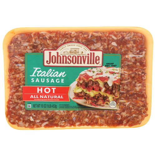 Johnsonville Hot Italian Sausage - 16 Ounce