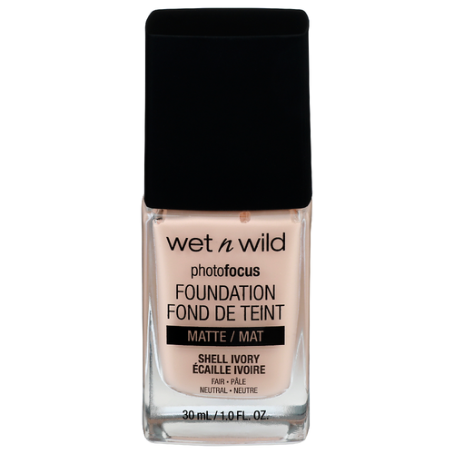 Wet N Wild Photofocus Matte Shell Ivory Foundation - 30 ml
