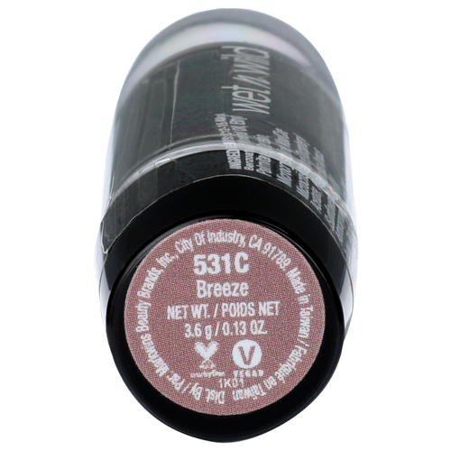 Wet N Wild Breeze Silk Finish Lipstick - 0.13 Ounce