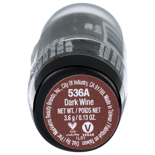 Wet N Wild 536a Dark Wine Lipstick - 0.13 Ounce