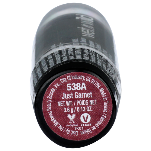 Wet N Wild 538a Just Garnet Lip Stick - 0.13 Ounce