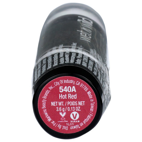 Wet N Wild 540a Hot Red Lipcolor - 0.13 Ounce