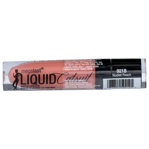 Wet N Wild 921b Nudist Peach Matte Lipstick - 0.21 Ounce