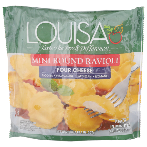 Louisa Mini Round Ravioli - 20 Ounce