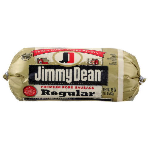 Jimmy Dean Regular Flavored Sausage - 16 Ounce