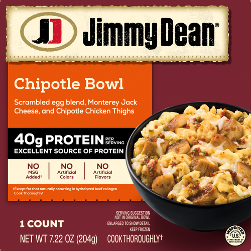 Jimmy Dean Protein Chipotle Bowl - 7.22 Ounce Image 1 of 2