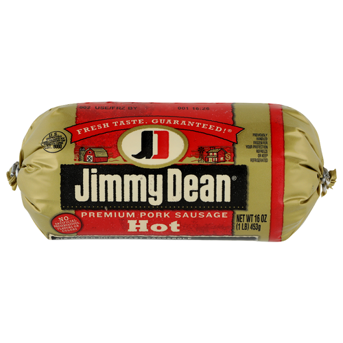 Jimmy Dean Sausage-Hot - 16 Ounce Image 1 of 4