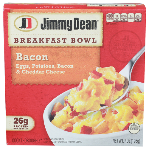 Jimmy Dean Breakfast Bowl Bacon - 7 Ounce