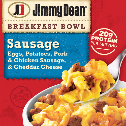 Jimmy Dean Breakfast Bowl, Sausage, Frozen, Bowl - 7 Ounce Image 1 of 4