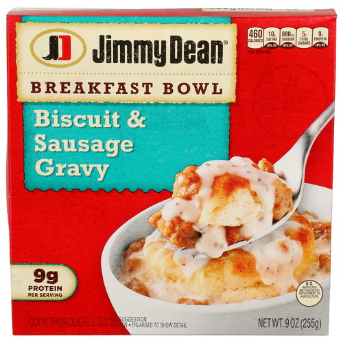 Jimmy Dean Breakfast Bowl Biscuit & Sausage Gravy - 9 Ounce