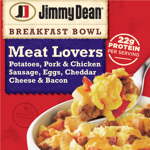 Jimmy Dean Breakfast Bowl Meat Lovers, Frozen - 7 Ounce Image 1 of 4