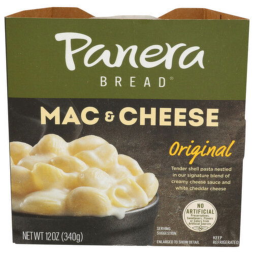PANERA BREAD Tangy White Cheddar In Tender Pipette Rigate Pasta Creamy Blend Of Cheeses, Including Perfectly Nestled Uniquely Shaped, Mac & Cheese Bowl - 12 Ounce