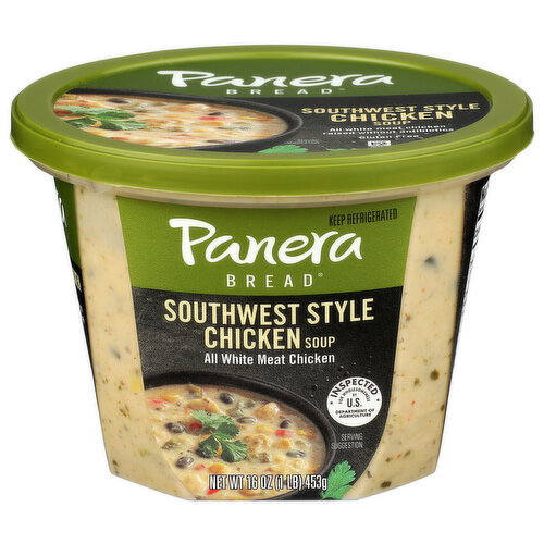 Panera Bread Southwest Style Chicken Soup - 16 Ounce