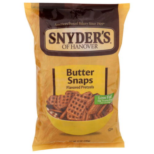 Snyder's Of Hanover Butter Snaps Flavored Pretzels - 12 Ounce