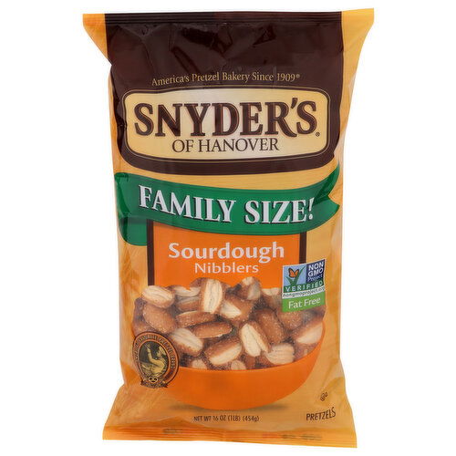 Snyder's Of Hanover Sourdough Nibblers Pretzel - 16 Ounce