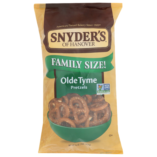 Snyder's Of Hanover Olde Tyme Pretzels - 16 Ounce