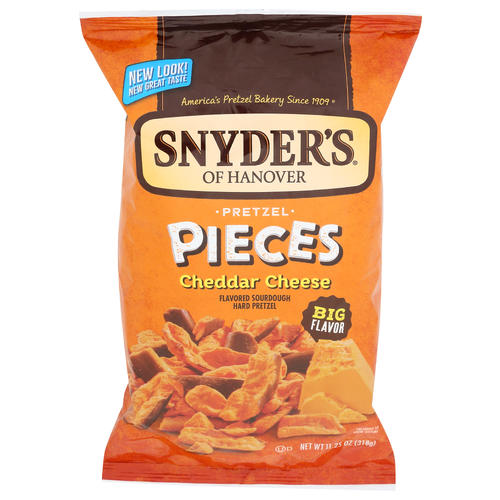 Snyder's Of Hanover Cheddar Cheese Pretzel Pieces - 11.25 Ounce