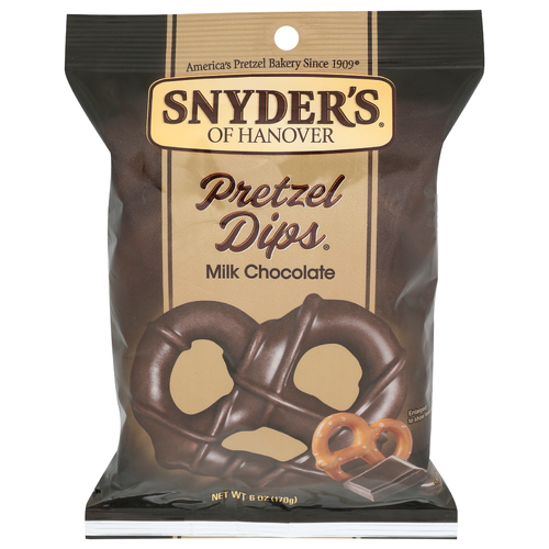 Snyder's Of Hanover Milk Chocolate Pretzel Dips - 6 Ounce