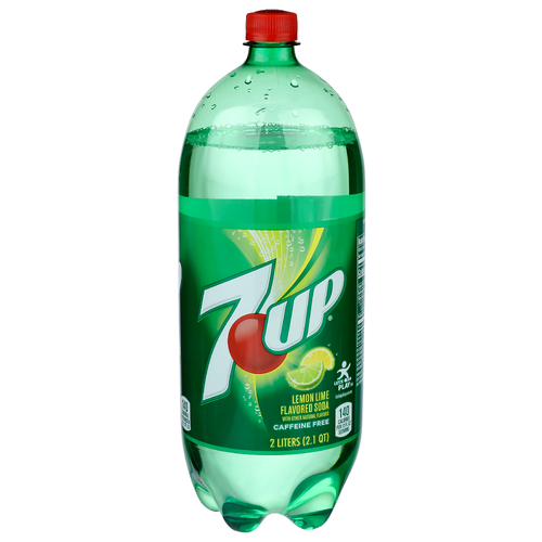 7 Up Soda Lemon Lime Flavored - 2 Liter