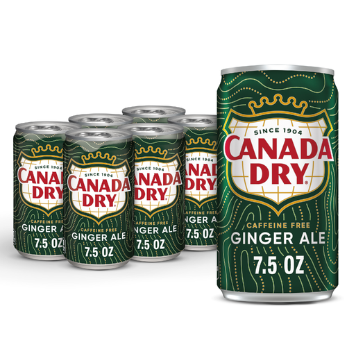 Canada Dry Ginger Ale Soda - 1.25 Fluid Ounce - 6 Count