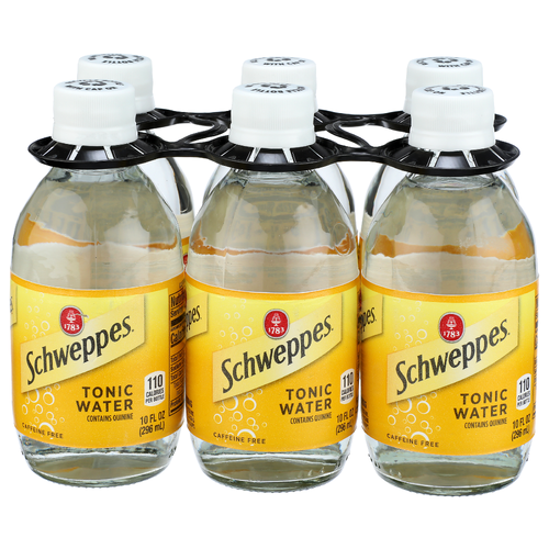 Schweppes Tonic Water - 10 Fluid Ounce - 6 Count