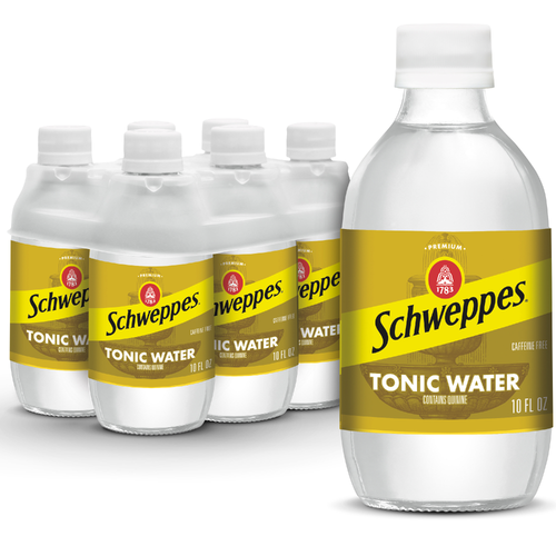 Schweppes Tonic Water - 1.667 Fluid Ounce - 6 Count