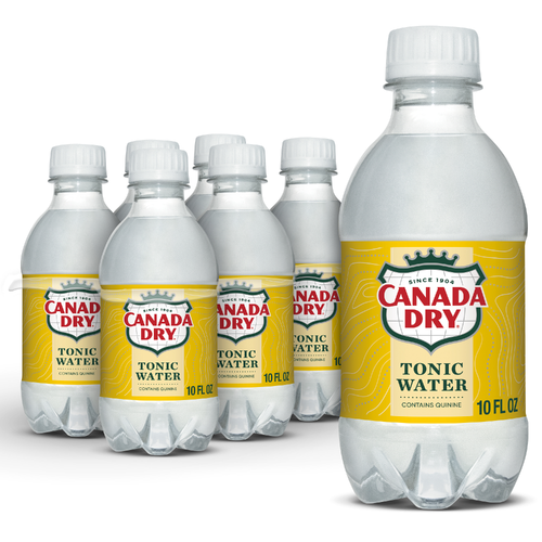 Canada Dry Tonic Water Plastic - 1.667 Fluid Ounce - 6 Count