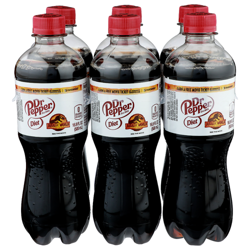 Dr Pepper Diet - 16.9 Fluid Ounce - 6 Count